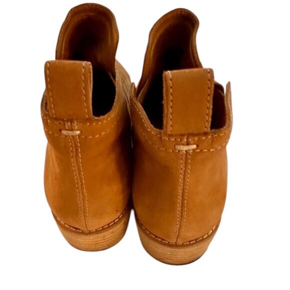 Dolce Vita Women's Camel Brown Suede Leather Ankle Boots, size 10 - Picture 6 of 6
